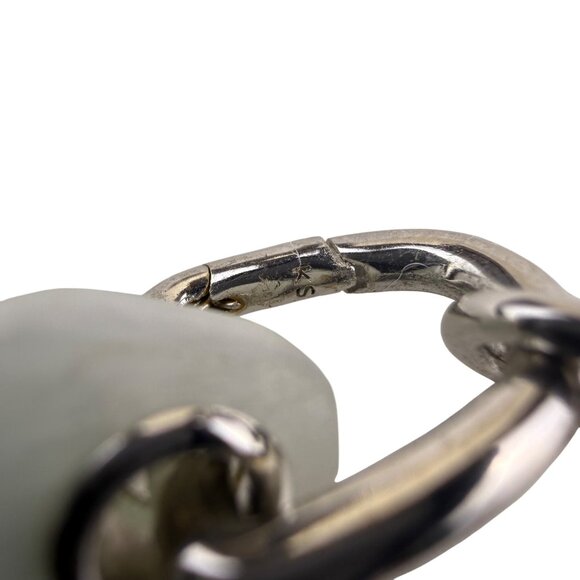 Kendra Scott Womens Silver Tone Chain Necklace With White Stone Pendant - Picture 5 of 6